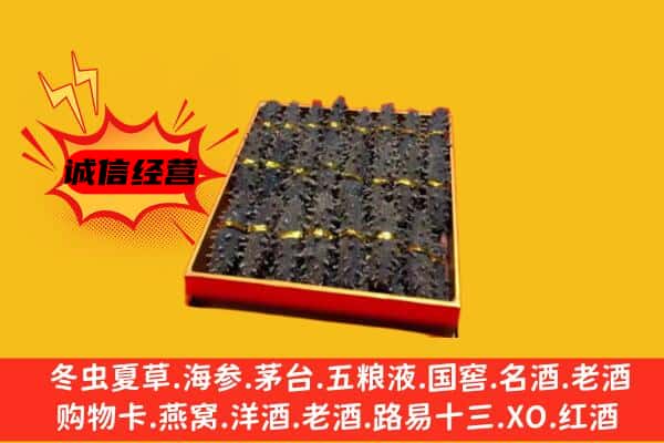 鸡西市麻山回收海参